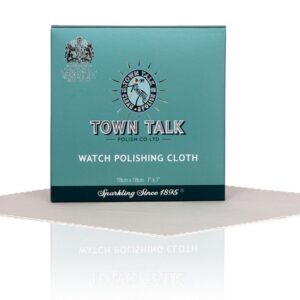 Mr Town Talk Uhrenputztuch 18cm x 18cm