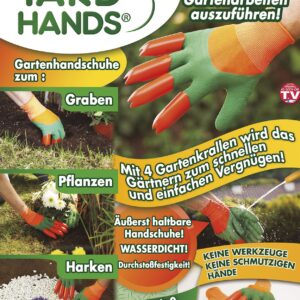 Gartenhandschuhe mit Krallen