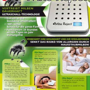Original Mite Reject Milbenschutz Ultraschall