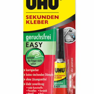 UHU Sekundenkleber Alleskleber geruchsfrei 3g