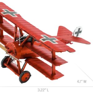METAL EARTH 3D-Bausatz Roter Baron