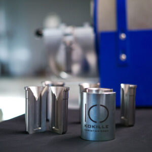 Blecheinguss  10 x 55 x 5mm