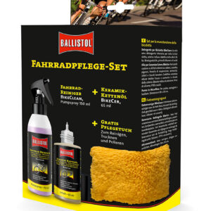 BALLISTOL Fahrrad-Pflegeset - Enthält alle wichtigen Utensilien zur Pflege und Reinigung