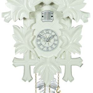 Kuckucksuhr Effectline Silber - weiß