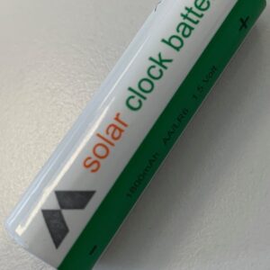 Batterie für Funk-Solar-Wecker Made in Germany