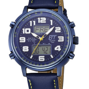 Eco Tech Time Solar Drive Funk Hunter II Herrenuhr - EGS-11450-32L