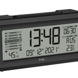 TFA Funk-Wecker mit Raumklima