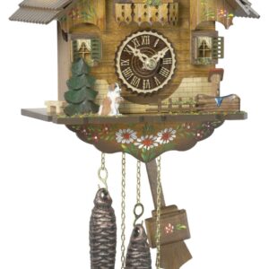Kuckucksuhr Mühlingen mit 1-Tages-Uhrwerk