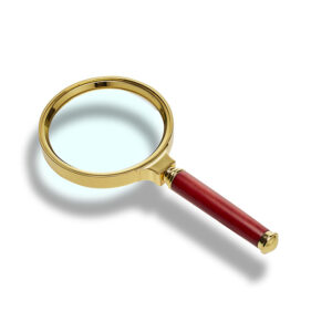 Handlupe mit 3-facher Vergrößerung