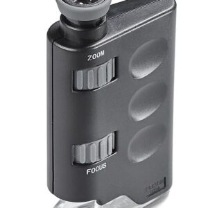 Taschenmikroskop mit 60x bis 100x Zoom