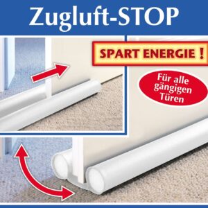 Zugluft-Stop für alle gängigen Türen, weiß