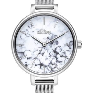 s.Oliver SO-3785-MQ Edelstahl silber