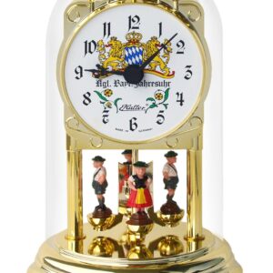 Haller Quarz-Jahresuhr Lola mit Bayern-Figuren