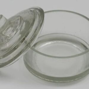 Benzindose mit Glasknauf Ø 80mm