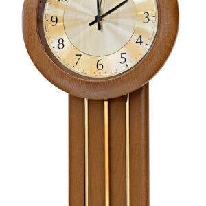 SELVA Funk-Pendelwanduhr Kirsche Gilching