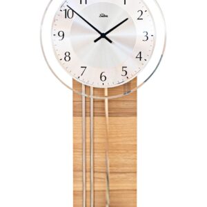 SELVA Funk-Pendelwanduhr Buche Garching