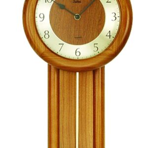 SELVA Funk-Pendelwanduhr Kirschbaum Halfing