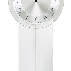 SELVA Funk-Pendelwanduhr alufarben Aying