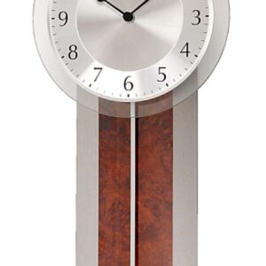 SELVA Funk-Pendelwanduhr Wurzelnuss Taching