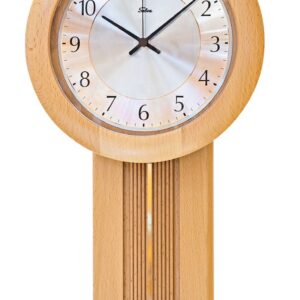 SELVA Funk-Pendelwanduhr Buche Dornbirn