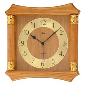 SELVA Funk-Wanduhr Eiche Schönthal