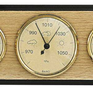 Wetterstation Made in Germany, Eiche hell