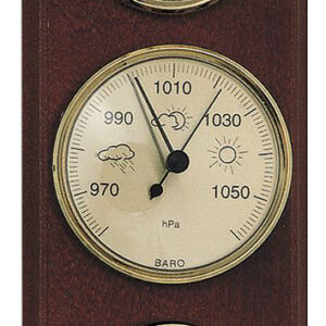 Wetterstation Made in Germany, Mahagoni