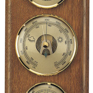 Wetterstation Made in Germany, Eiche rustikal