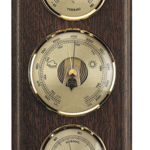 Wetterstation Made in Germany, Eiche dunkel