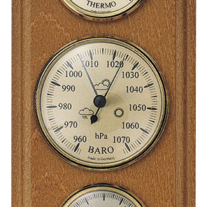 Wetterstation Made in Germany, Eiche rustikal