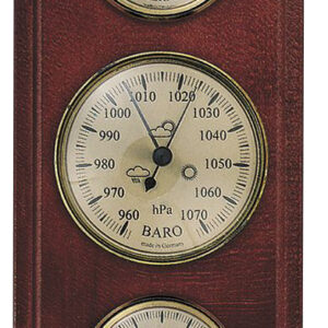 Wetterstation Made in Germany, Mahagoni