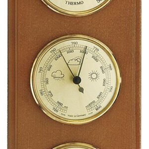 Wetterstation Made in Germany, Eiche rustikal