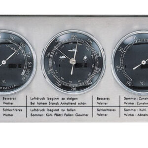Außen-Wetterstation Made in Germany Metall/ Edelstahl