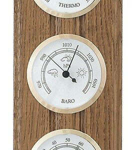 Wetterstation Made in Germany, Eiche
