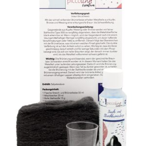 Tauch- und Streich-Brünierbeize-Set