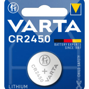 Varta 2450 Lithium Knopfzelle
