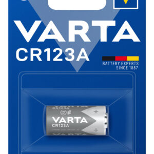 Varta CR123A Lithium Knopfzelle