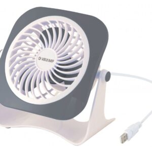 USB-Ventilator mit 360°-Drehungen - geräuscharm, flexibel einstellbar