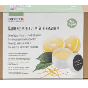 Naturkosmetik Starter-Set für erfrischende, vegane Orangen-Handcreme