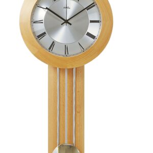 AMS Funk-Pendeluhr Aarau Buche