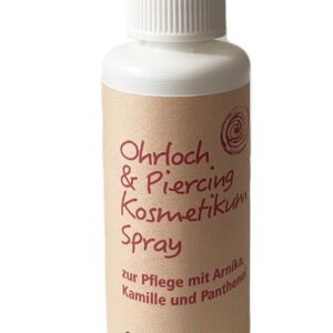Ohrloch- und Piercing-Kosmetikum Spray, 50ml - feine Verteilung, kurze Heilungszeit