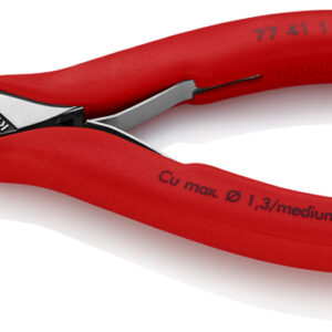 Knipex Seitenschneider spitzer Kopf, mit durchgestecktem Gelenk, Länge 115mm