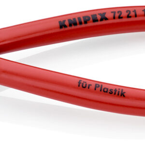 Knipex Seitenschneider für Kunststoff, Länge 160mm, 85° abgewinkelt