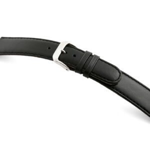 Lederband Phoenix 24mm schwarz glatt