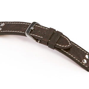 Lederband Rockford 24 mm mokka