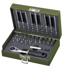 PROXXON Feinmechaniker-Satz mit 1/4 - zum Schrauben auf engstem Raum - kein Bit-Adapter nötig