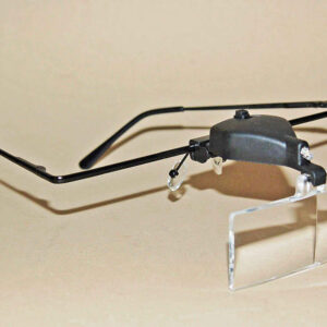 LED-Brillenlupe mit 3 Vergrößerungen - ideal auch für Brillenträger