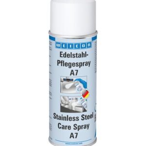 WEICON Edelstahlpflege-Spray A7 - reinigen wie die Profis