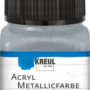 Mattfarbe acryl Zeigerlack silbermetallic 20 ml
