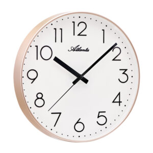 Atlanta 4529/9 Quarz-Wanduhr gold